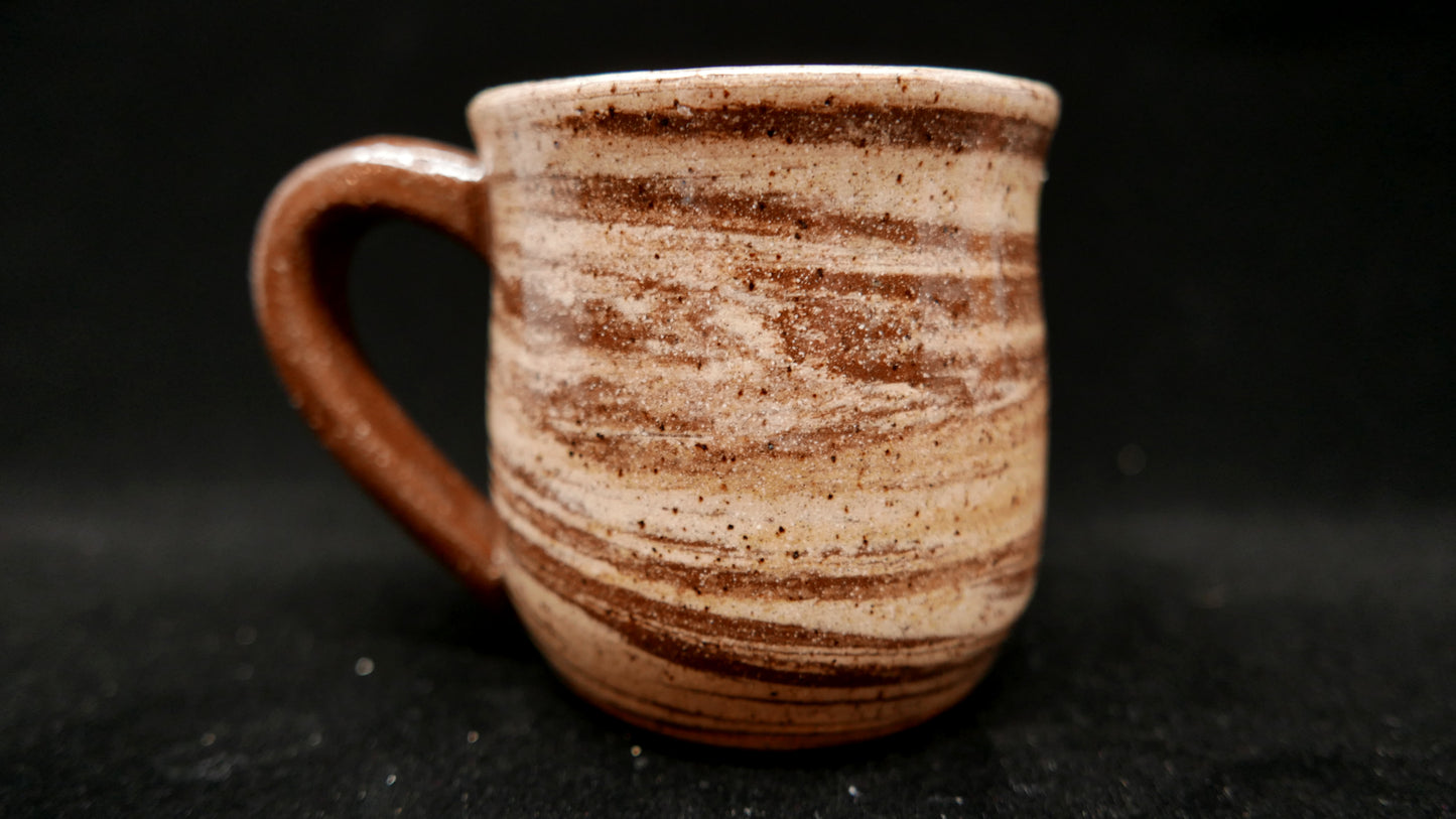 Mug - Red Marbled