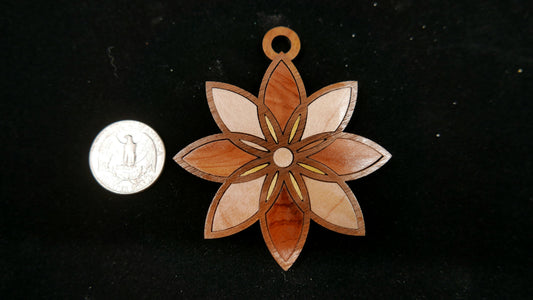 Inlay Star Ornament