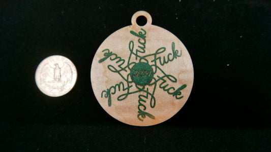 Inlay Fuckflake Ornament