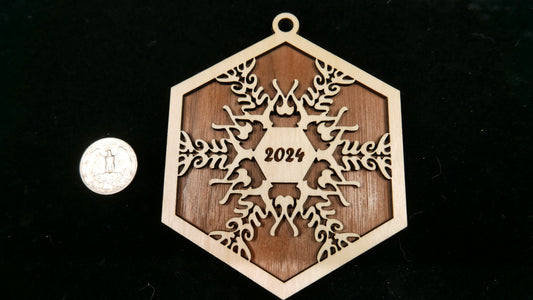 Mirrored Fuckflake Ornament (2024)