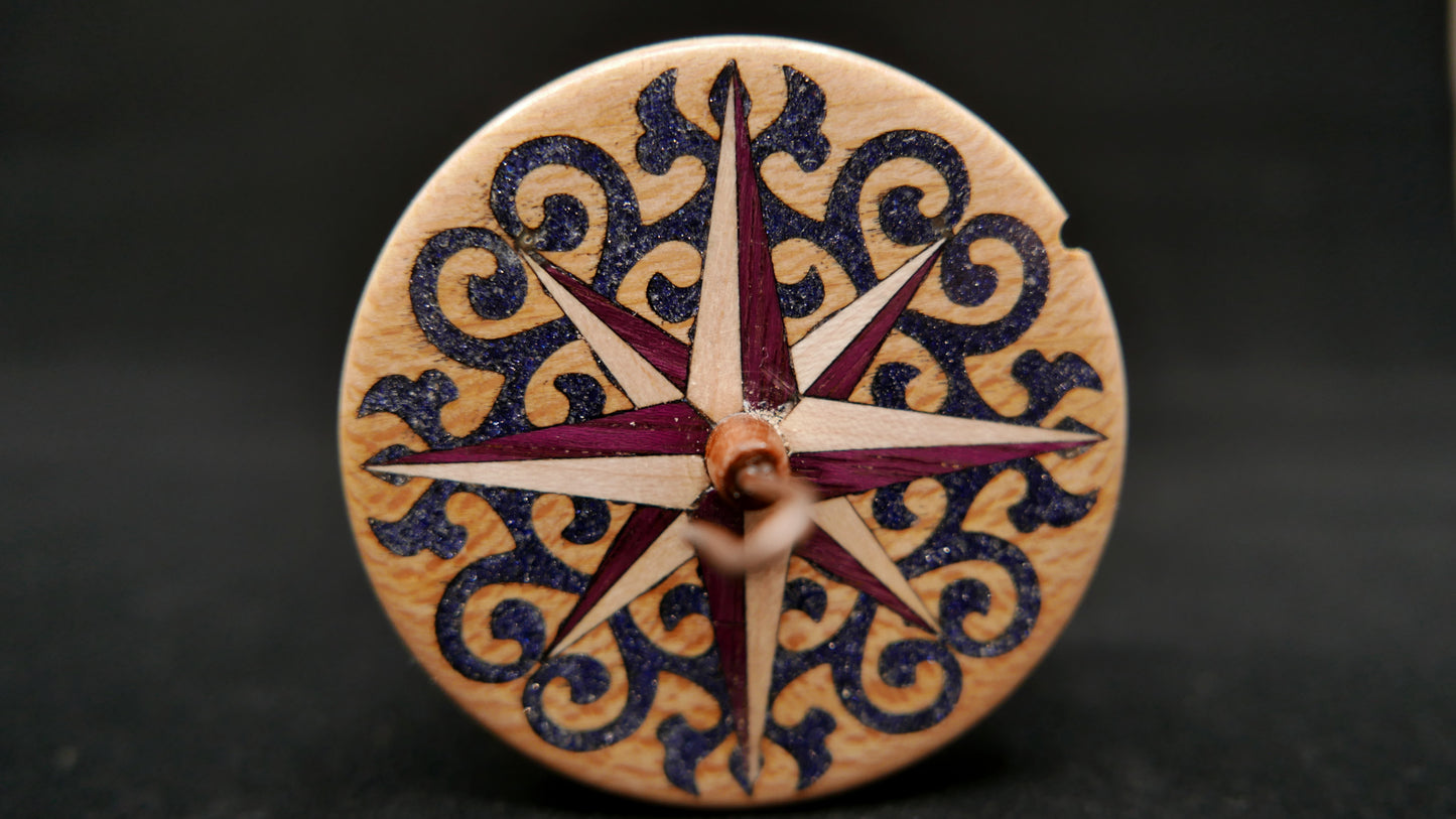 Spindle - Filigree Compass - 27g/0.95oz